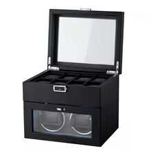 Coffret Remontoir Haut de Gamme - 2 remontoirs et 8 présentoirs