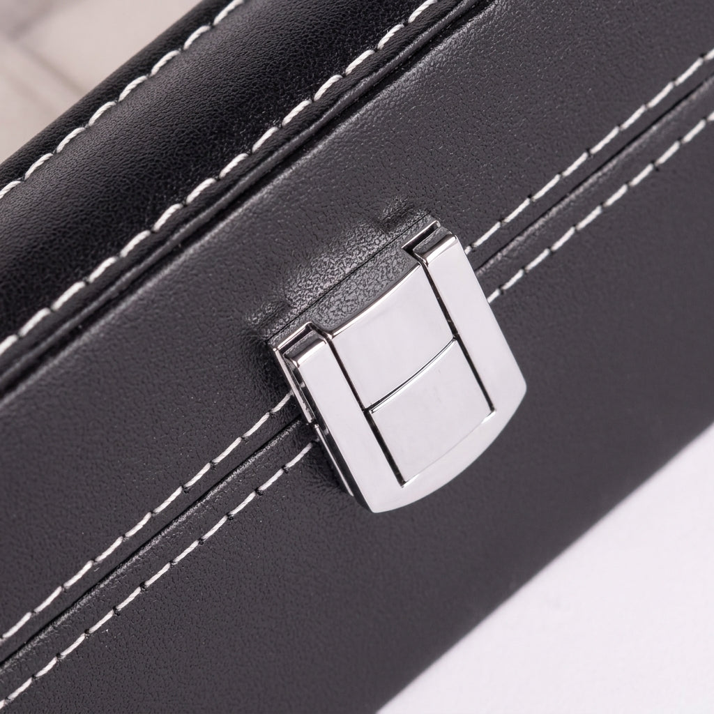 Coffret à Montres en Cuir Vitré (2 à 12 Montres)